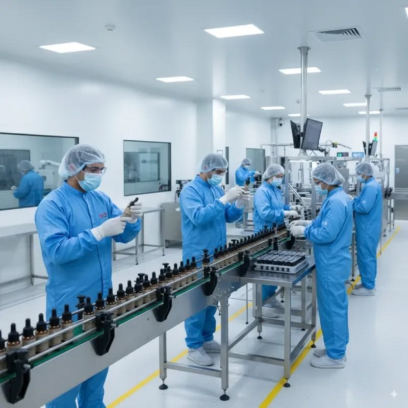 Auramax Healthcare Cleanroom Production