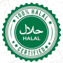 100% Halal Certified